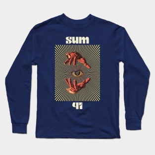 Hand Eyes Sum 41 Long Sleeve T-Shirt